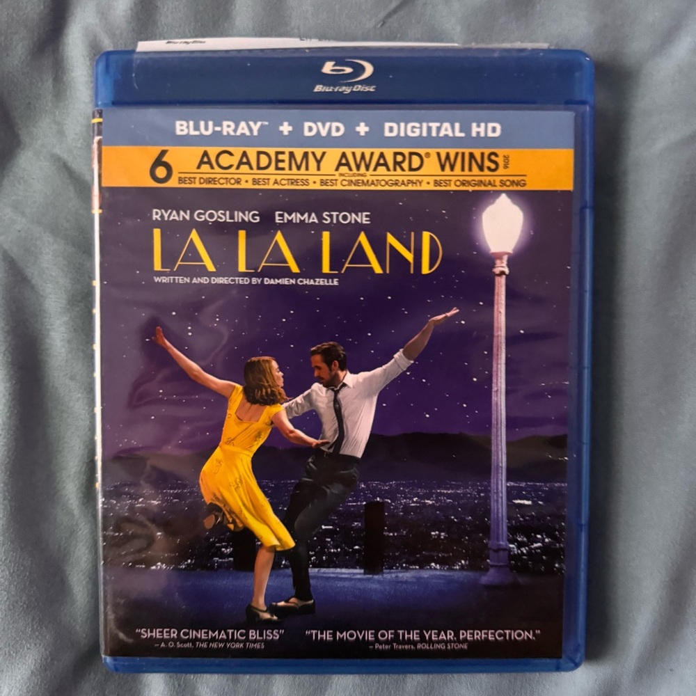 La La Land (Blu-ray, 2016) Disc Tested, Working